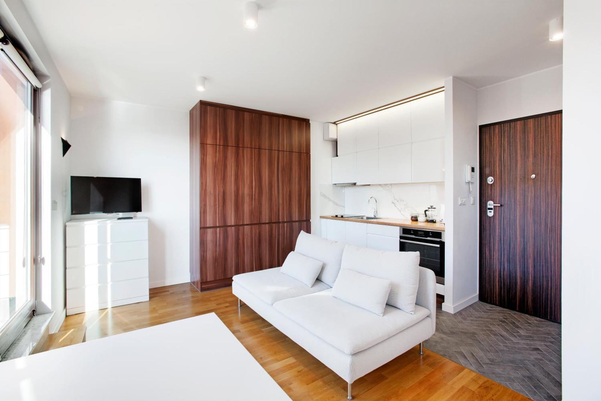 Marine Studio With Balcony And Parking By Tyzenhauz Γκντανσκ Εξωτερικό φωτογραφία