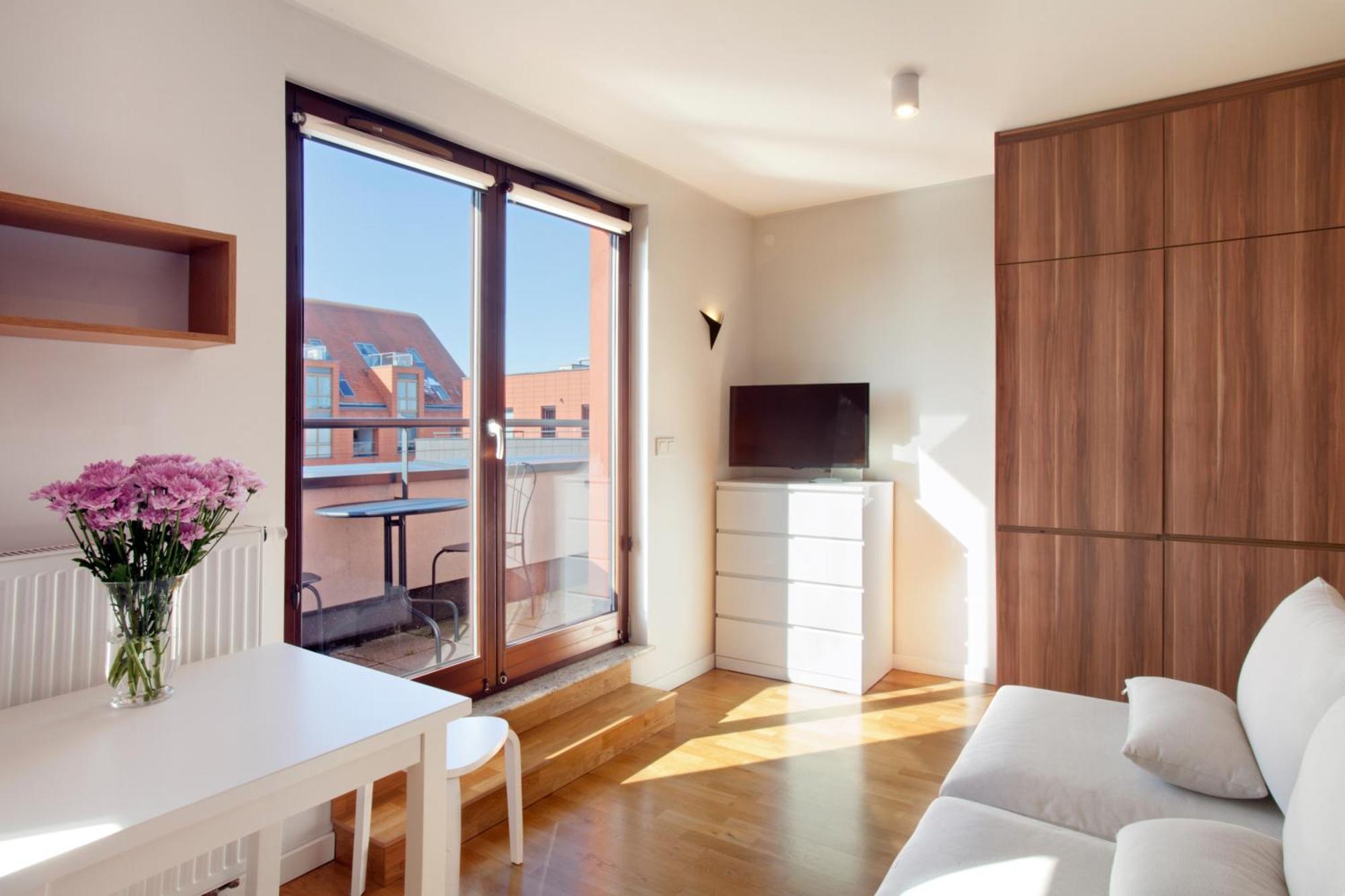 Marine Studio With Balcony And Parking By Tyzenhauz Γκντανσκ Εξωτερικό φωτογραφία